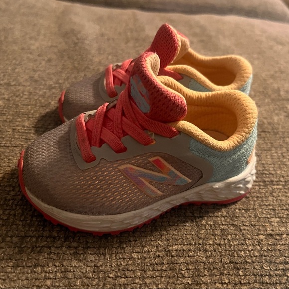New Balance Other - New Balance Kids' Pink and Gray Sneakers